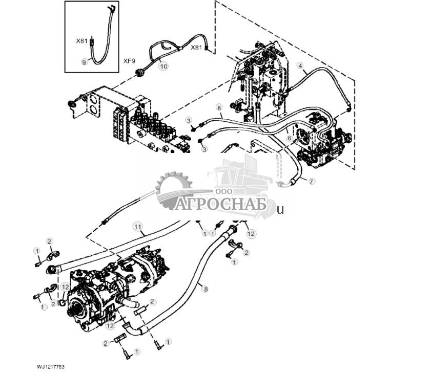 Hoses and Wiring Harness, Gearbox - ST767593 351.jpg